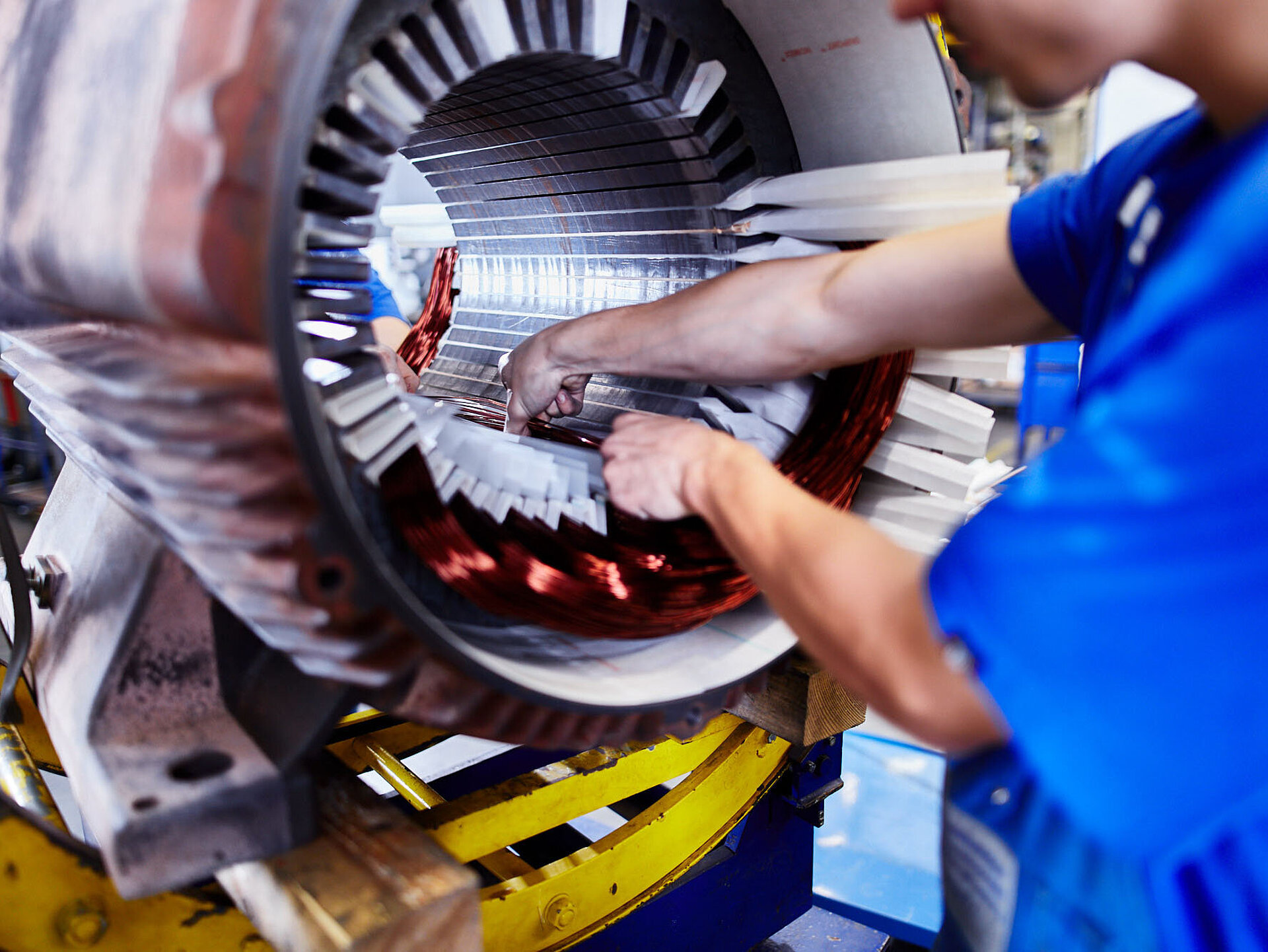 Reparatur von Elektromotoren